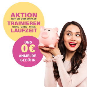 Frau präsentiert das Tag der offenen Tür angebot