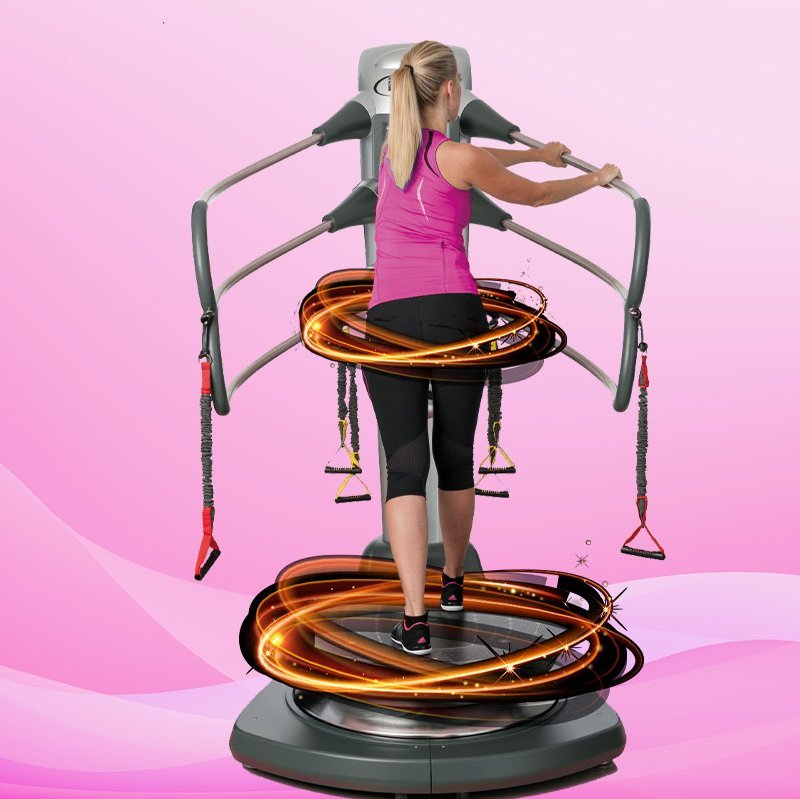 Frau auf dem imoove in Sinzeheim